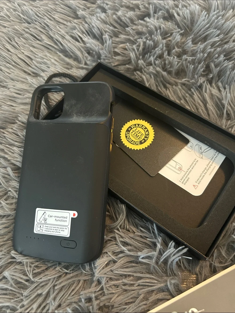 Black Battery Case for iPhone 11 / XR - 4000mAh